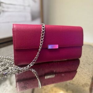 Elegant Pink Clutch Bag
